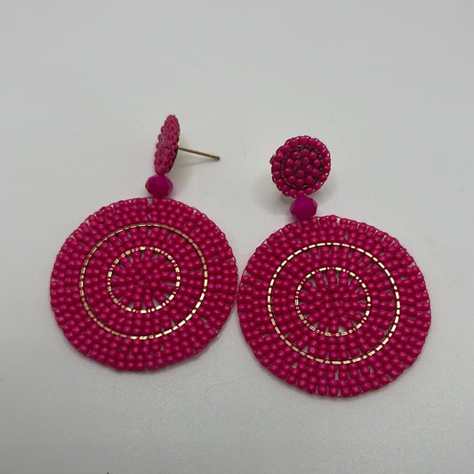 Hot Pink Earrings