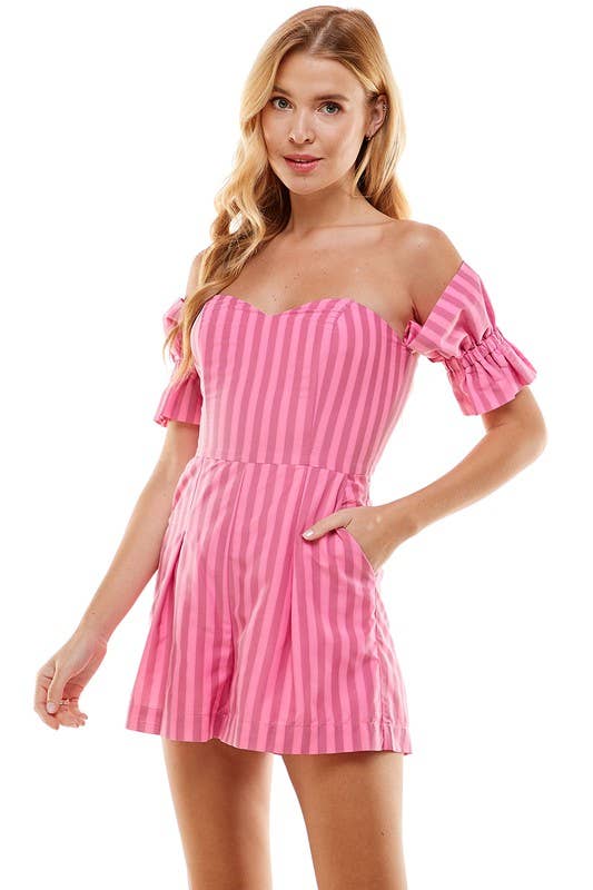 Striped Romper