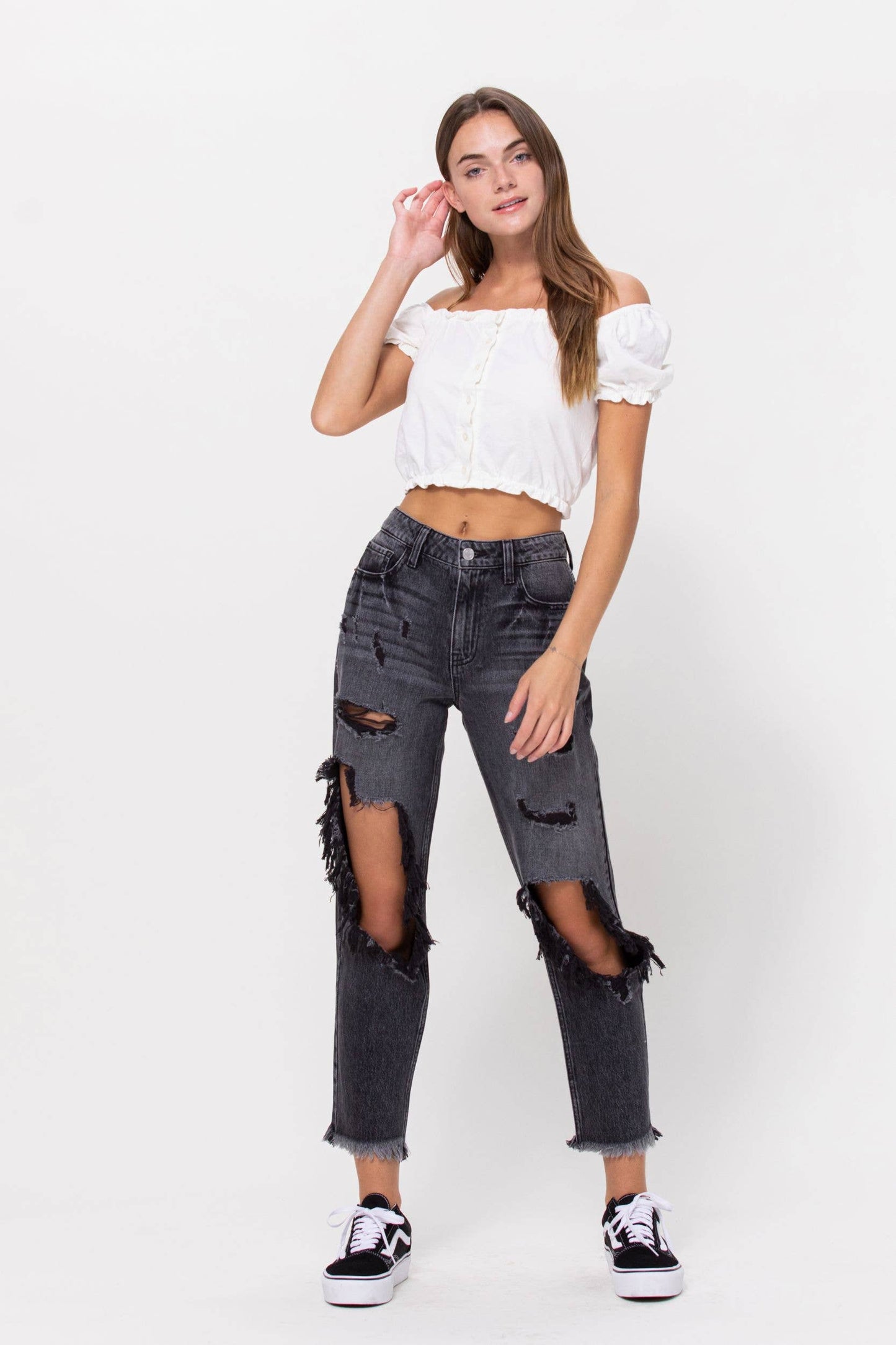 ACD High Rise Boyfriend Jean