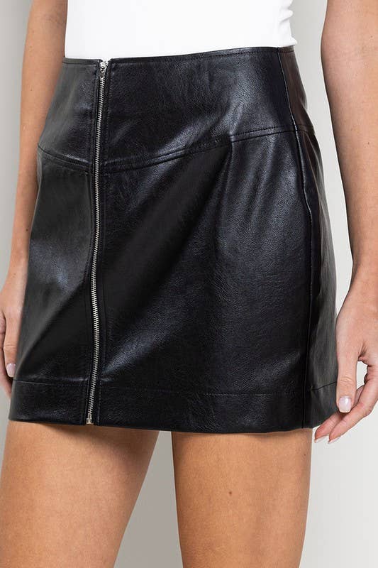 Leather Skirt