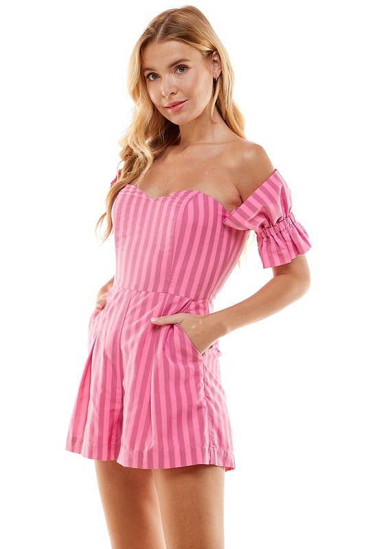 Striped Romper