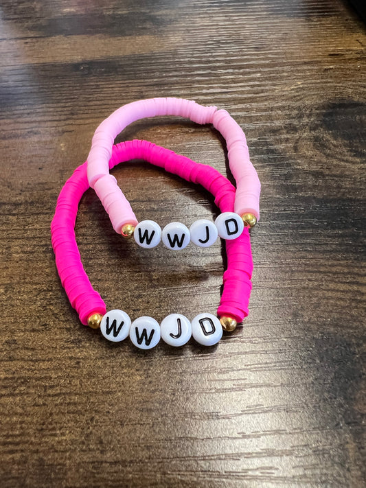 WWJD Beaded Bracelets