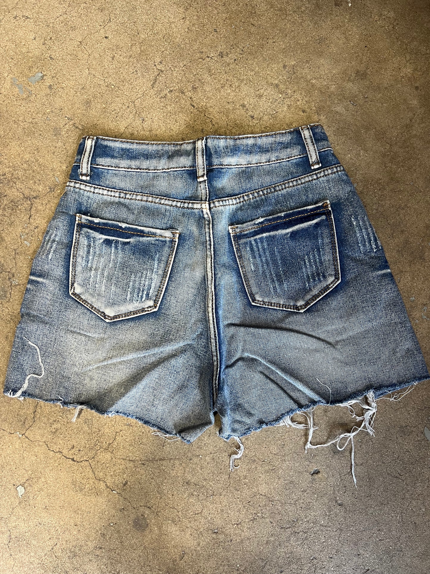 Cut Off Jean Shorts