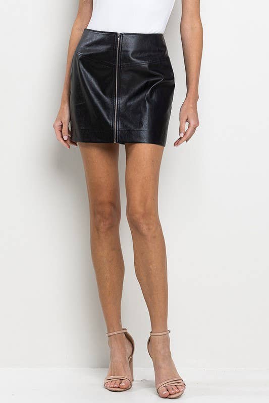 Leather Skirt