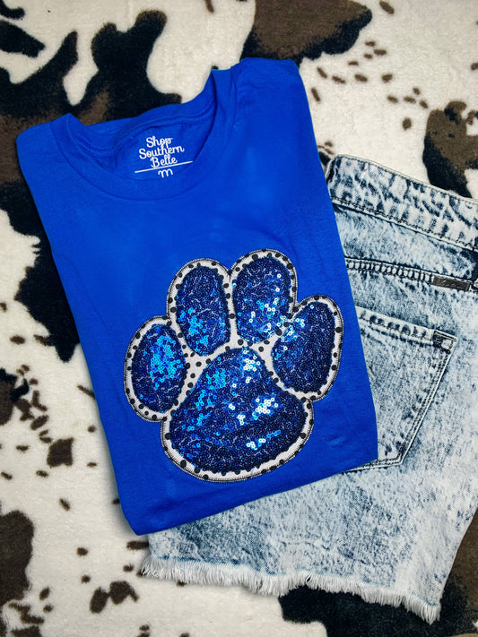 Paw Print Gameday Short Sleeve